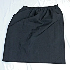 Falda Allison Woods Mujer Talla Grande 24W Negra Pull On Carrera Negocios - Imagen 1 de 5