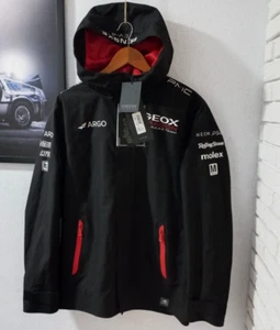 GEOX Dragon Formula-E Team Jacket Coat Limited Edition Water Repellent Black/Red - Picture 1 of 18