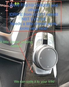 FABRICANTE DE EQUIPOS ORIGINALES BMW F22 F30 F32 F82 F10 F15 etc iDrive NBT EVO RETROFIT, ¡NUEVO! cualquier NBT EVO - Imagen 1 de 2