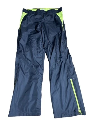 Danskin Now 女式灰色绿色抽绳运动运动裤,尺寸 M 8-10 — 第 1/4 张图片