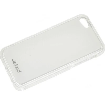 CUSTODIA JEKOD ORIGINALE TPU-CASE COVER IN SILICONE PER APPLE IPHONE 5C BIANCA - Immagine 1 di 4