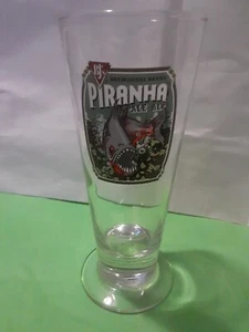 Vaso de cerveza BJ's Brewhouse Restaurant Piranha Pale Ale 16 oz pinta estilo irlandés Ale - Imagen 1 de 10