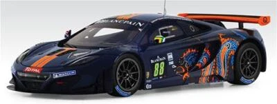 1:18 Truescale Mclaren Mp4-12C Gt3 #88 Dragon 24H Spa 2012 TSM131815 Model - Image 1 of 2