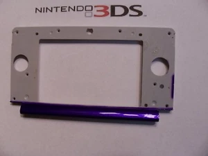 Nintendo 3DS Housing Top inside face plate Cover Purple Shell Repair Part - Picture 1 of 1