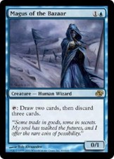 WOTC MtG Planar Chaos Magus of the Bazaar (R) (Foil) EX