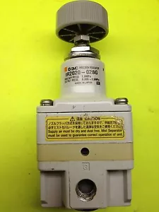 SMC IR2020-02BG Pneumatic/Hydraulic 1.0MPa Max Precision Regulator - Picture 1 of 3