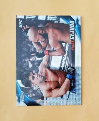 2019 Topps Chrome Knockout Wave /99 Henry Cejudo #UFCK-HC SP UFC - Image 1 of 4