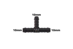 WamSter® T Schlauchverbinder Pipe Connector 10 mm Durchmesser - Bild 1 von 2