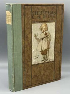 Charles Dickens / Christmas Carol Illustrated in color by Ethel Everett - Picture 1 of 6