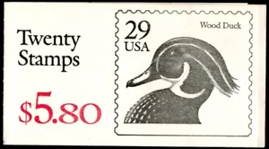 US Scott # BK174 Booklets MNH, Wood Duck - Picture 1 of 1