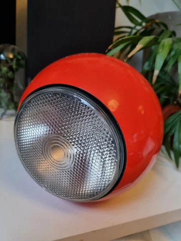 Vintage Red Cased  Ceiling Globe Pendant Light Shade Cover