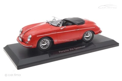 Porsche 356 Speedster 1954 Rosso NOREV 1:18 187461 - Immagine 1 di 4