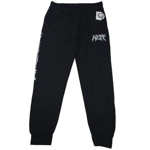 Neff Weird Times Logo Black Jogger Sweatpants Men's Size S, M, L, XL - Picture 1 of 13