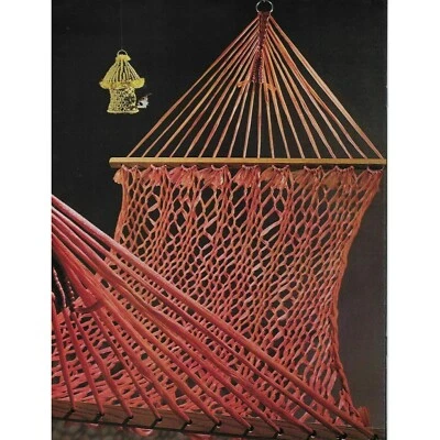 Amaca libro modello vintage Emporio macramè istruzioni - Immagine 1 di 4