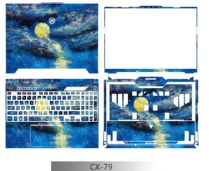 Dazzle Vinyl Laptop Special Sticker Skin For Asus TUF Gaming A16 FA617 - Picture 1 of 24