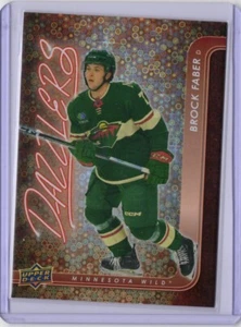2024-25 Upper Deck Serie 1 - Dazzlers Brock Faber #DZ-49 Naranja - Imagen 1 de 2