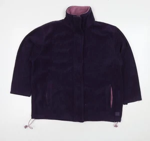 Classic Collection Womens Purple Jacket Size M Zip - Picture 1 of 10