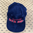 Vintage Boston Red Sox Mütze 80er Jahre Cord Logo MLB Druckknopflasche Baseballkappe Twin