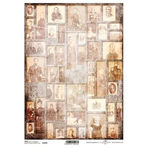 ITD Reispapier Decoupage Bastelpapier Softpapier, alte Fotos R1693 - Bild 1 von 1