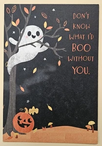 Happy Halloween / Grußkarte (inkl. Briefumschlag 7×5") - Bild 1 von 4