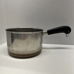 Vintage - Revere Ware 3 QT - 78 Sauce Pan - No Lid Stainless Steel Clinton USA - Picture 1 of 13
