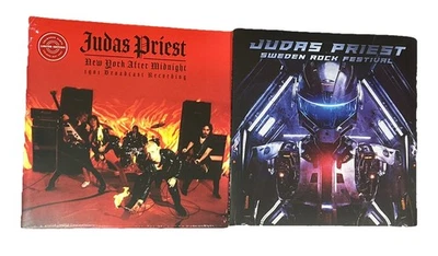 Judas Priest -  Live Vinyl Records Lot New 2 Lp - Image 1 of 4