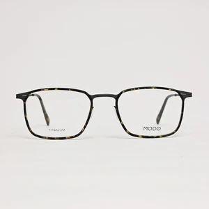 MODO 4412 Men's Ultra-Light Titanium Oval Glasses in Tortoise / Gunmetal | 54mm - Picture 1 of 12