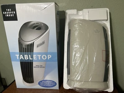 Sharper Image TABLETOP Ionic Breeze SI719 Silent Air Purifier With Ozone Guard - Image 1 of 4