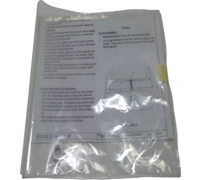 KIT DE ACCESORIOS PARA CHEVROLET SS 2014-2017 - R/END SPLR 92457814 - NUEVO OEM Foto 1 de 4