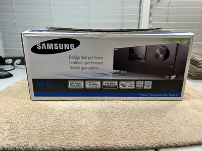 Samsung HW-C700B-XAA 7.2 Ch HDMI HD Audio/Video AV Receiver w/ Remote -Bundle - Image 1 of 4