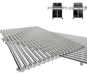 19.5" 9MM 304 Stainless Steel 7528 Cooking Grates Weber Genesis 300 Series NEW - Picture 1 of 12