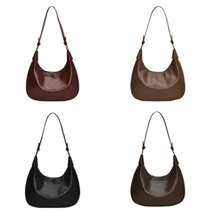 Modern Shoulder Bag for Women Crossbody Bags Satchel Purse with Polyester Lining - Picture 1 of 12