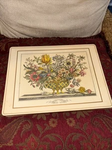 Vintage set of four court Back floral placemats - Picture 1 of 4