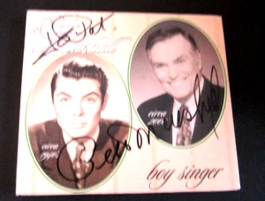PETER MARSHALL ~ Autographed CD Boy Singer ~ Near Mint - Picture 1 of 3