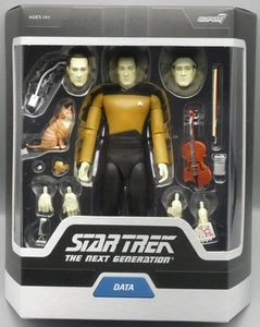 DATA Super7 STAR TREK: TNG ULTIMATES! Wave 1 The Next Generation - Picture 1 of 24