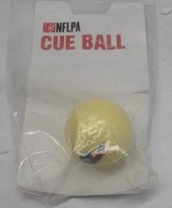 NFLPA Josh Allen Signed Sublimation Cue Ball Buffalo Bills NFL Original White - Picture 1 of 7
