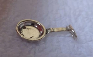 Dije de sartén de cocina de plata de ley 3D 22x11 mm - Imagen 1 de 5