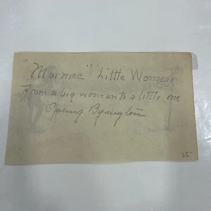 Firma Spring Byington “marmee”, en Little Women - Imagen 1 de 4