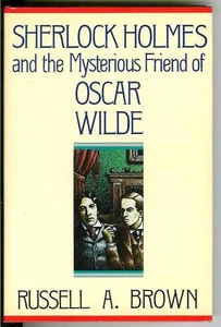 SHERLOCK HOLMES AND THE MYSTERIOUS FRIEND OF OSCAR WILDE US Hardcover in DJ - Imagen 1 de 1
