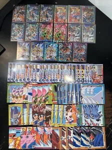 HUGE DIGIMON ADVENTURE PUZZLE JAPANESE CARDS SET WITH FOIL HOLO CHASE LOT(A) - Picture 1 of 10