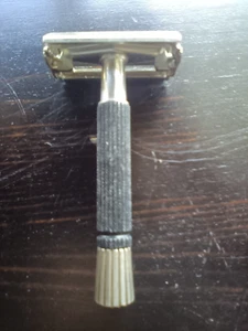 Punta estilo super velocidad negra Gillette vintage O4 - Imagen 1 de 5