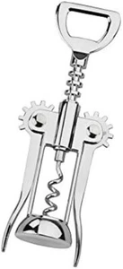 Chrome Plated Corkscrew & Bottle Opener-Ideal For Home, Bars, Restaurants & More - Picture 1 of 1
