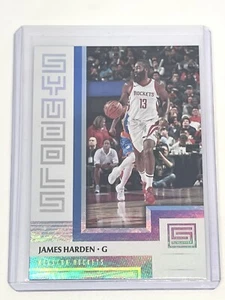 2017-18 Panini Status James Harden Symbols Insert Refractor Houston Rockets - Picture 1 of 2