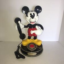 90's Vintage Working Mickey Mouse Animated Talking Telephone Disney TeleMania