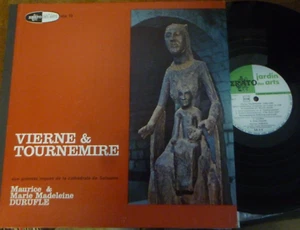 MAURICE & MARIE MADELEINE DURUFLE / VIERNE & TOURNEMIRE / ERATO EJA 13 - Picture 1 of 1