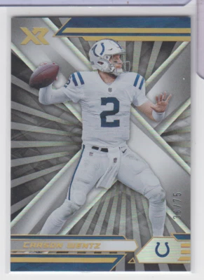 Carson Wentz Colts 2021 Panini Xr 36/75 #42 063022AZCD4 - Image 1 of 2