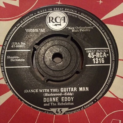 DUANE EDDY - Guitar Man - 7" Vinyl - RCA Records - 1962 - Image 1 of 2