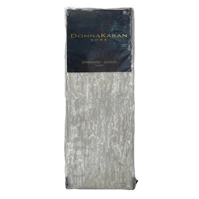 Donna Karan Alloy Collection STANDARD / QUEEN Sham TAUPE - $115 - Image 1 of 4