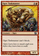 4x Ogre Taskmaster MTG 8th Edition NM Magic Regular