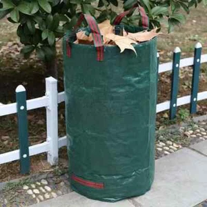 ECO FRIENDLY REUSABLE GARDEN TRASH BAG for business home garden leaf compost - Picture 1 of 17